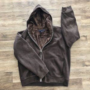 Lk New Tommy Hilfiger Faux Fur Hoodie